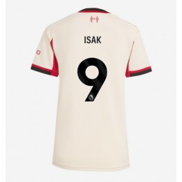 Liverpool Alexander Isak #9 Uit tenue Dames 2025-26 Korte Mouw